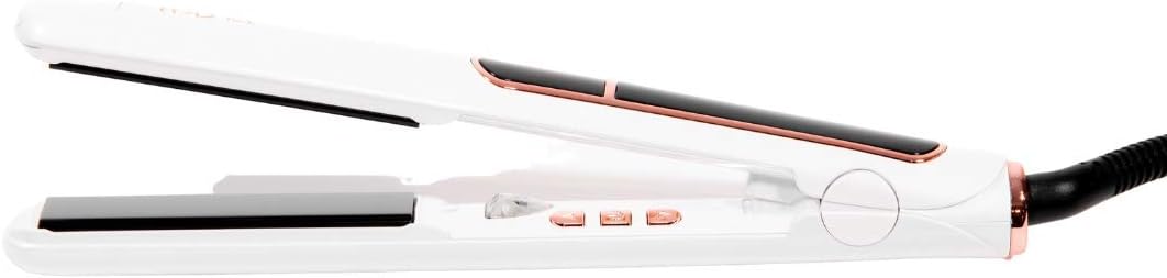 H2D LINEAR II Ice with Rose Gold Trim Hair Straightener