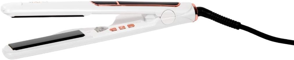 H2D LINEAR II Ice with Rose Gold Trim Hair Straightener