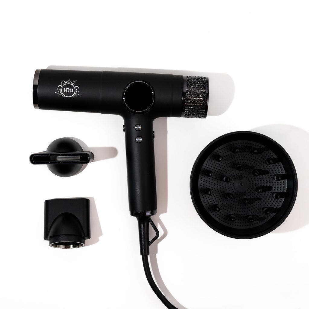H2D Pro Dynamic Black 2000W Professional Hair Dryer