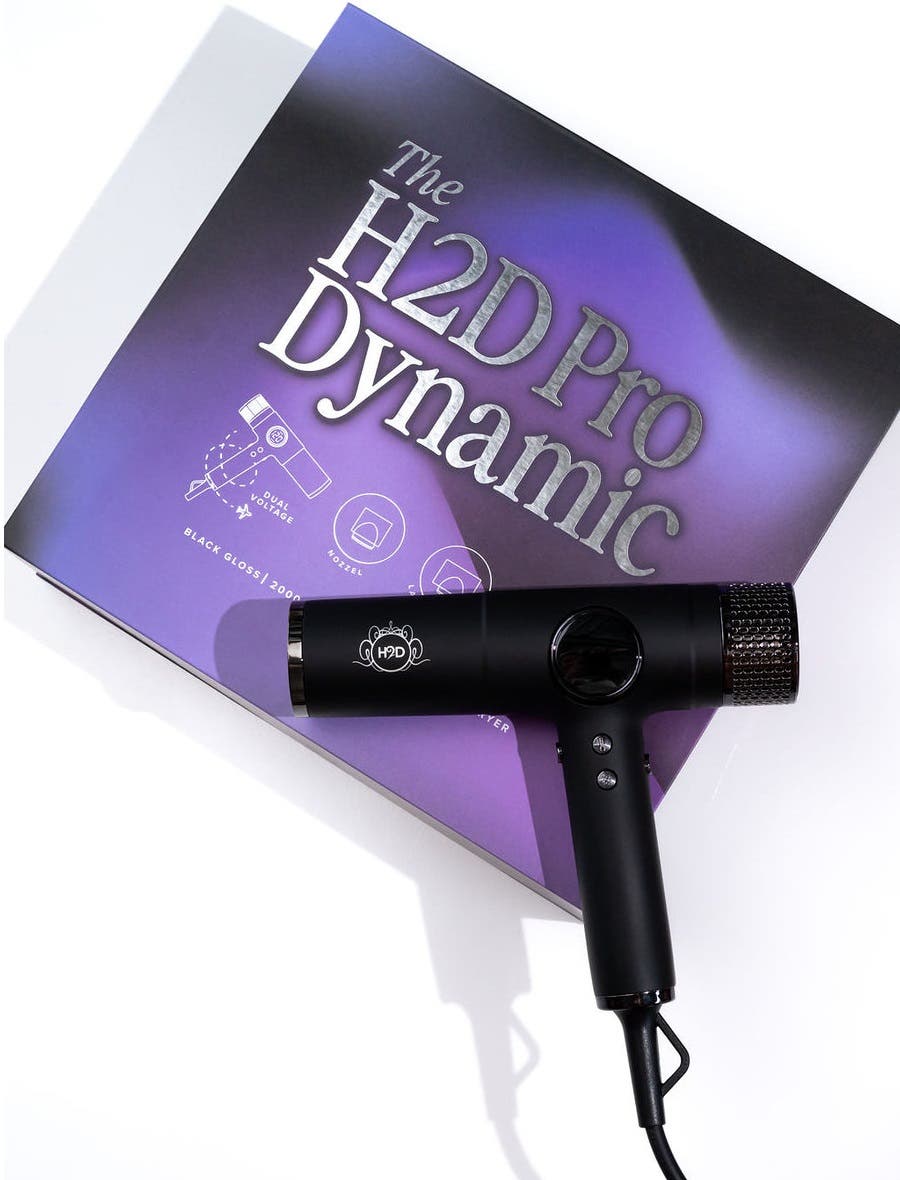 H2D Pro Dynamic Black 2000W Professional Hair Dryer