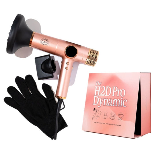 H2D Pro Dynamic Rose Gold 2000W Professional Hair Dryer