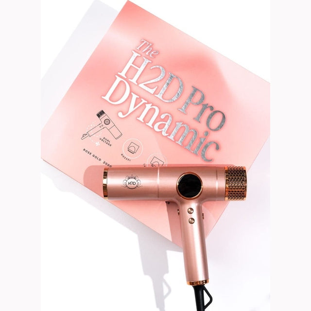 H2D Pro Dynamic Rose Gold 2000W Professional Hair Dryer