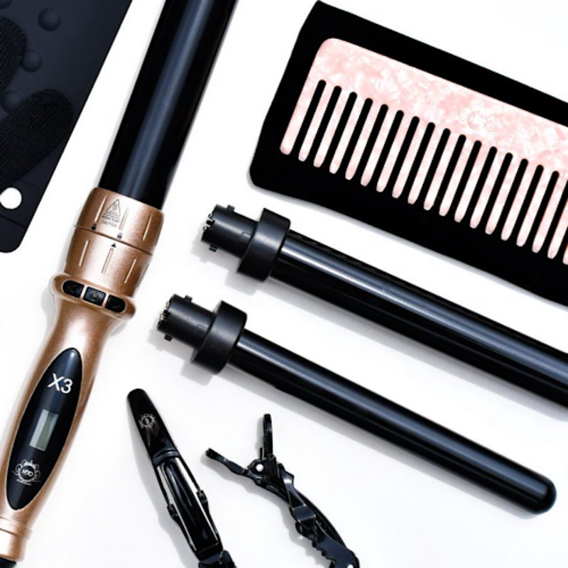 H2D Rose Gold X3 Curling Wand
