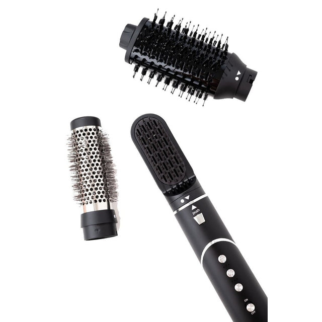 H2D Ultra Styler 6-in-1 Hair Multi-Styler - Black and Silver