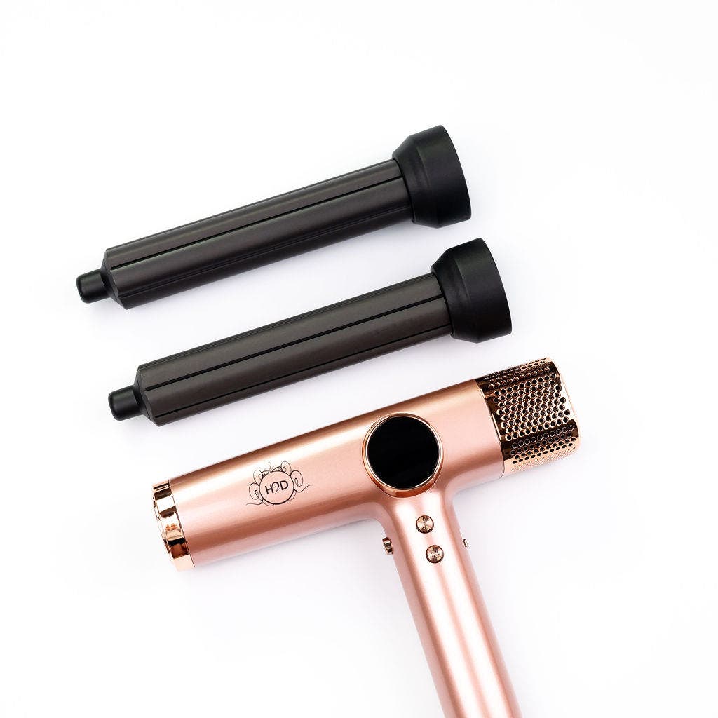 H2D Xtreme Four In One Hair Dryer + Styler - Rose Gold