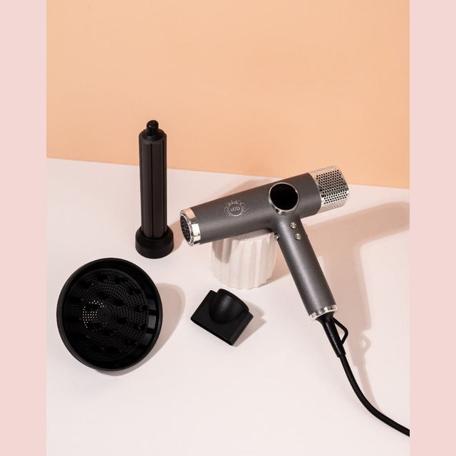 H2D Xtreme Four In One Hair Dryer + Styler - Space Grey