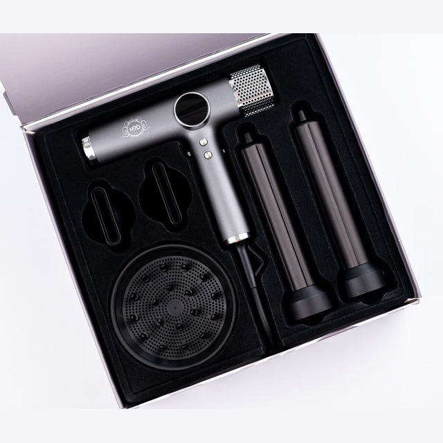H2D Xtreme Four In One Hair Dryer + Styler - Space Grey