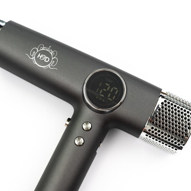 H2D Xtreme Four In One Hair Dryer + Styler - Space Grey