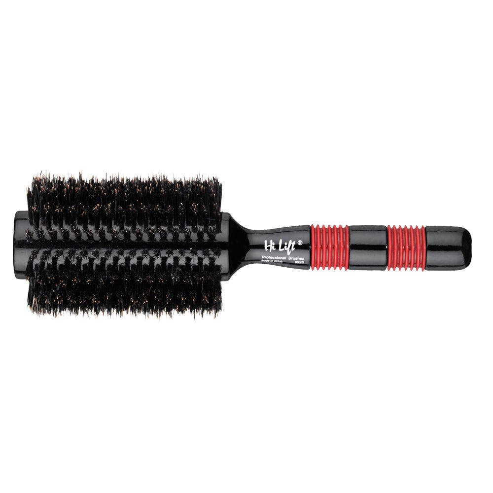 Hi Lift 100% Boar Bristle Round Brush 18 Rows HLB6990