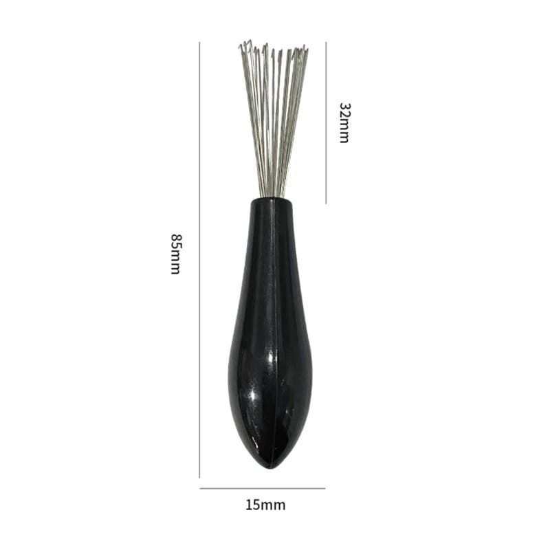 Hair Brush Cleaning Tool Comb Mini Plastic Handle