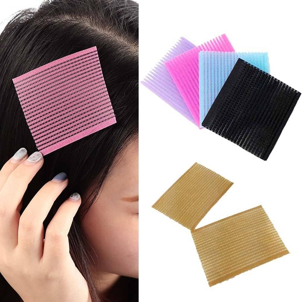 Hair Pad 2pc Set - Non-Slip, Seamless Grip Strips - Colour assorted