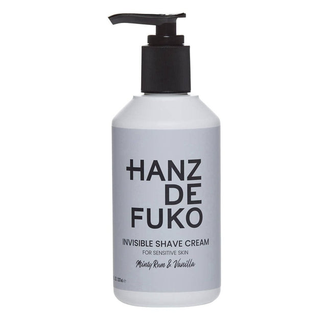 Hanz De Fuko Invisible Shave Cream 237ml