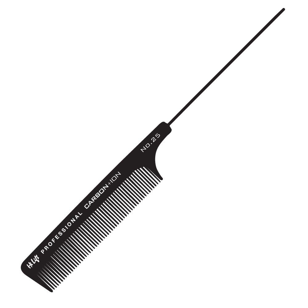 Hi Lift Carbon + Ion Metal Tail Comb - no.25