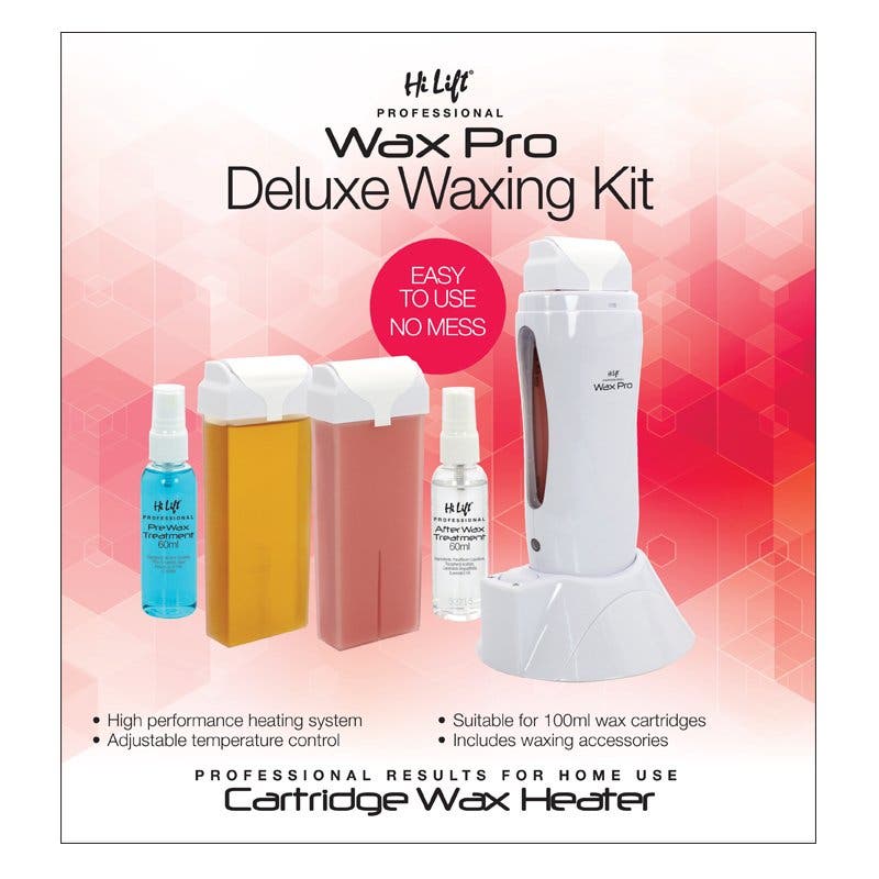 Hi Lift Deluxe Hand Held Waxing Kit – Professional Hair Removal System 100g Cartridge Compatible