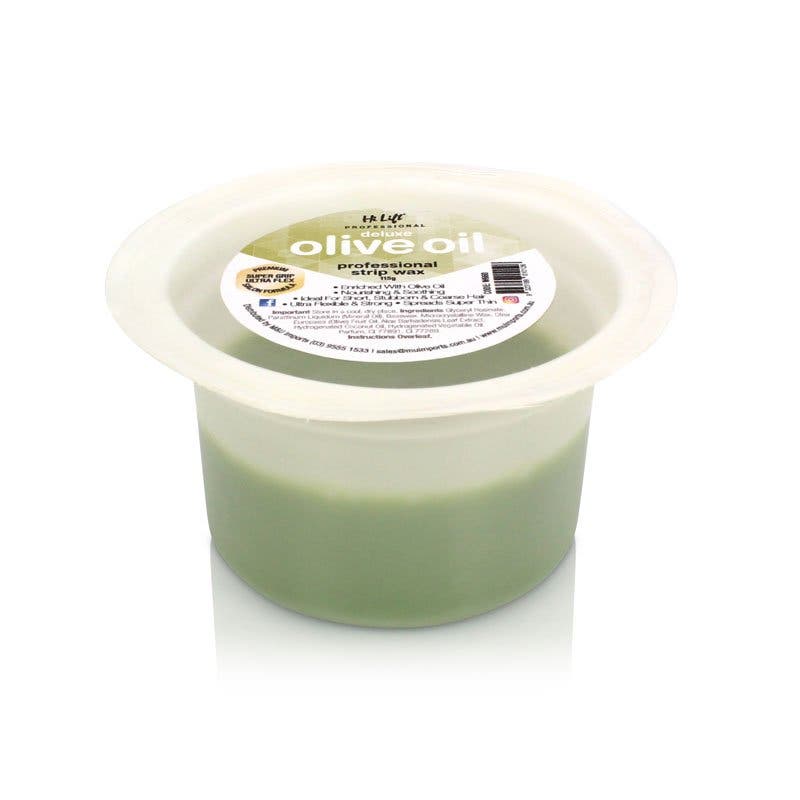 Hi Lift Deluxe Olive Oil Professional Strip Wax - 115g Cup