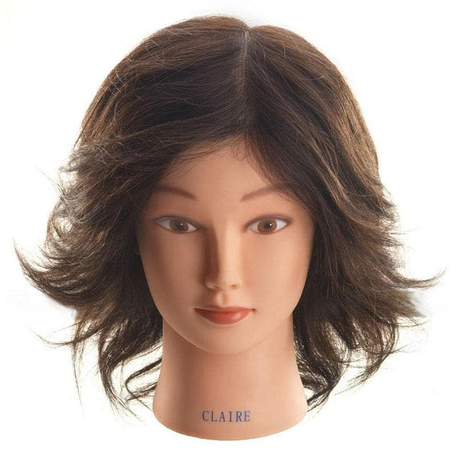 Hi Lift Mannequin Head Claire - Short Wavy 25-30cm