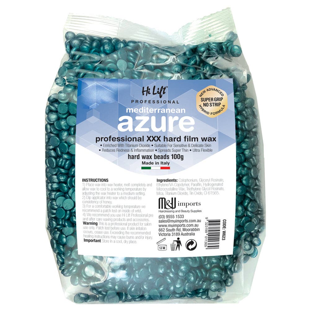 Hi Lift Mediterranean Azure Hard Wax - 100g Bag