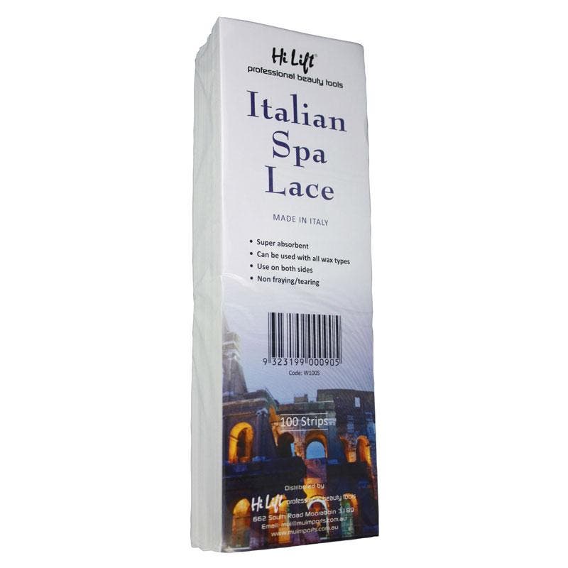 Hi Lift Premium Spun Lace Epilating/Waxing Fabric Strips x 100 pieces