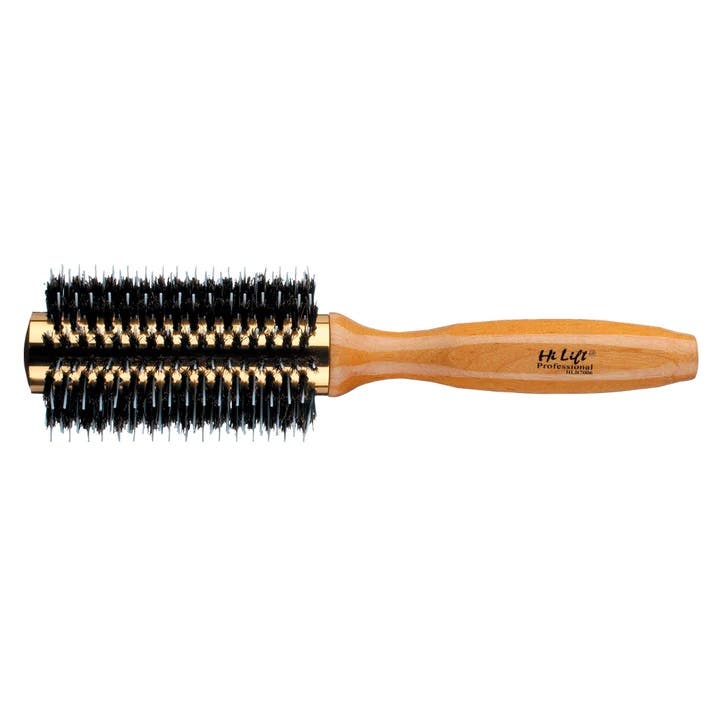Hi Lift Round Porcupine Ceramic Brush - Boar & Nylon Bristles