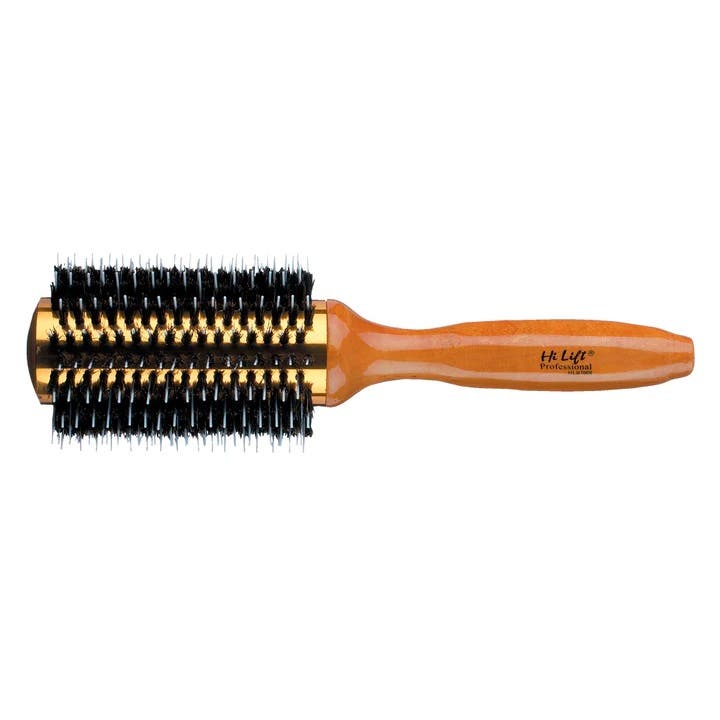 Hi Lift Round Porcupine Ceramic Brush - Boar & Nylon Bristles