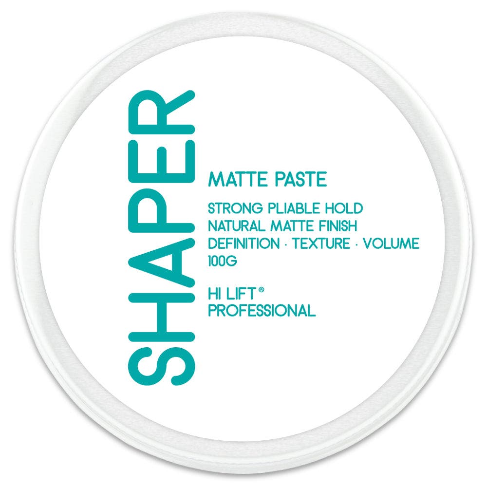Hi Lift Shaper Matte Paste, Strong Pliable Hold Natural Matte Finish 100g