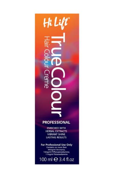 Hi Lift True Colour Hair Colour Creme 100g Tube