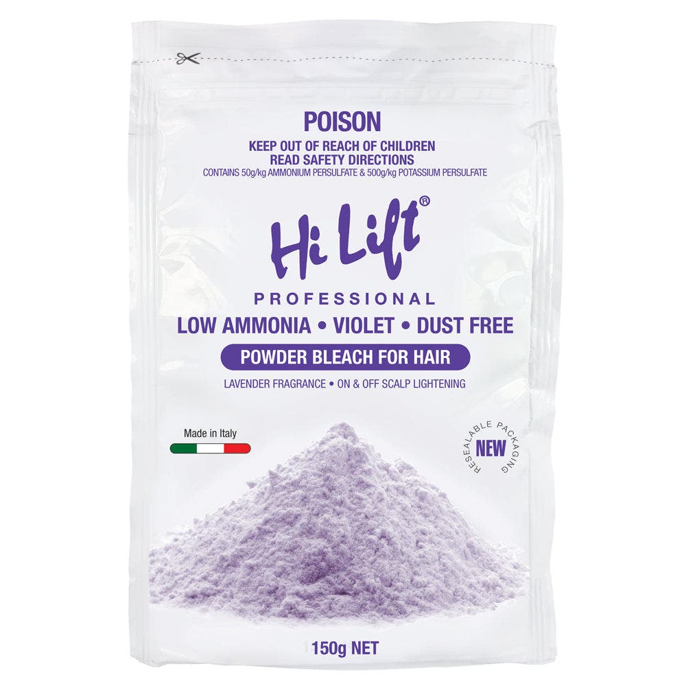 Hi Lift Violet Dust Free Powder Bleach Sachet 150g