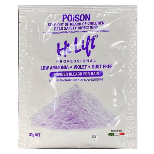 Hi Lift Violet Dust Free Powder Bleach Sachet 30g