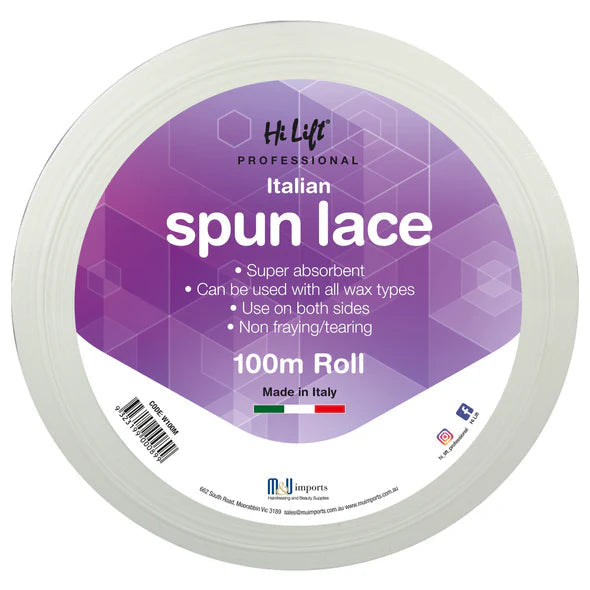 Hi Lift Premium Spun Lace Epilating/Waxing  Fabric Roll 100m