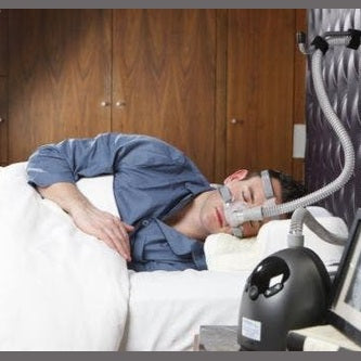 Hose Buddy Tangle Free CPAP Hose Suspension System. Sleep Apnea Hose Management