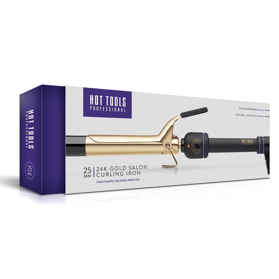 Hot Tools 25mm 24K Gold Curling Iron