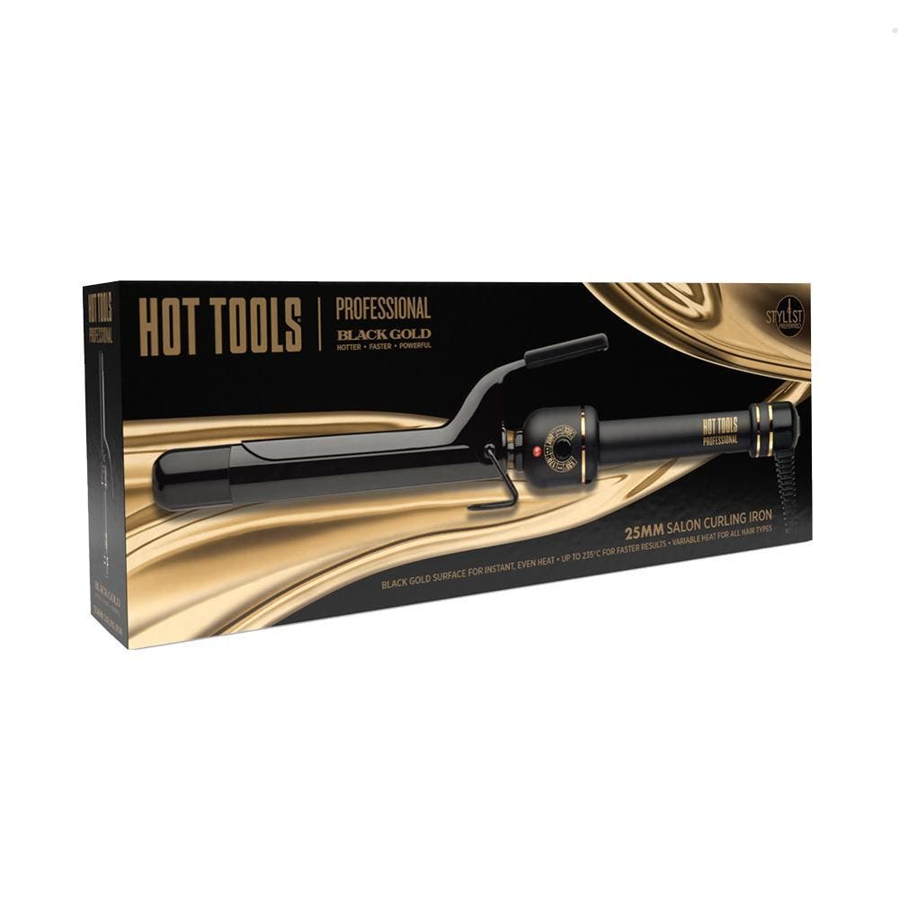 Hot Tools Black Gold 25mm Curling Iron