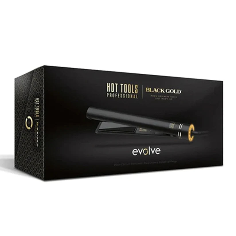 Hot Tools Black Gold Evolve Digital Flat Iron 32mm Professional Hair Straightener