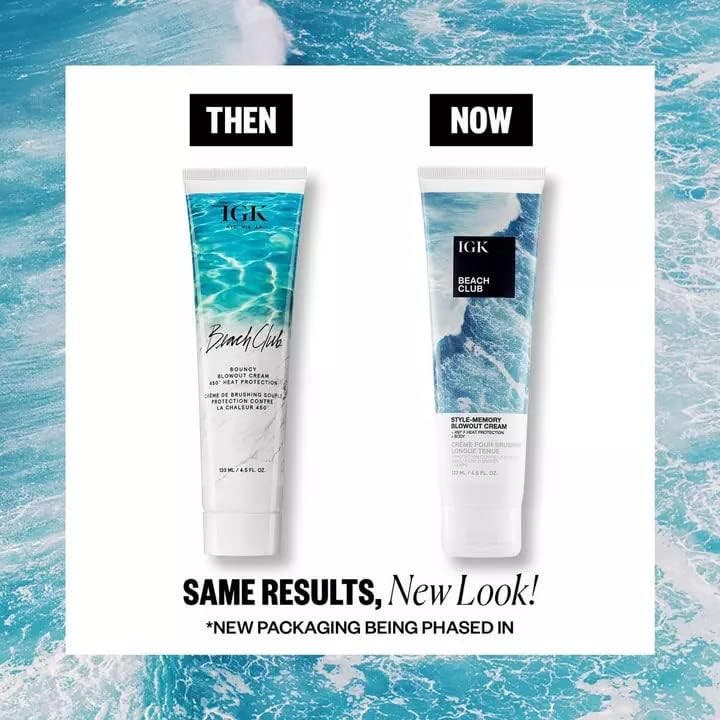 IGK BEACH CLUB Style-Memory Blowout Cream 133ml