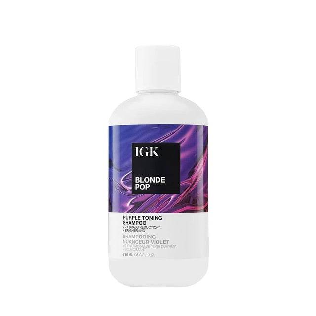 IGK BLONDE POP Purple Toning Shampoo 236ml