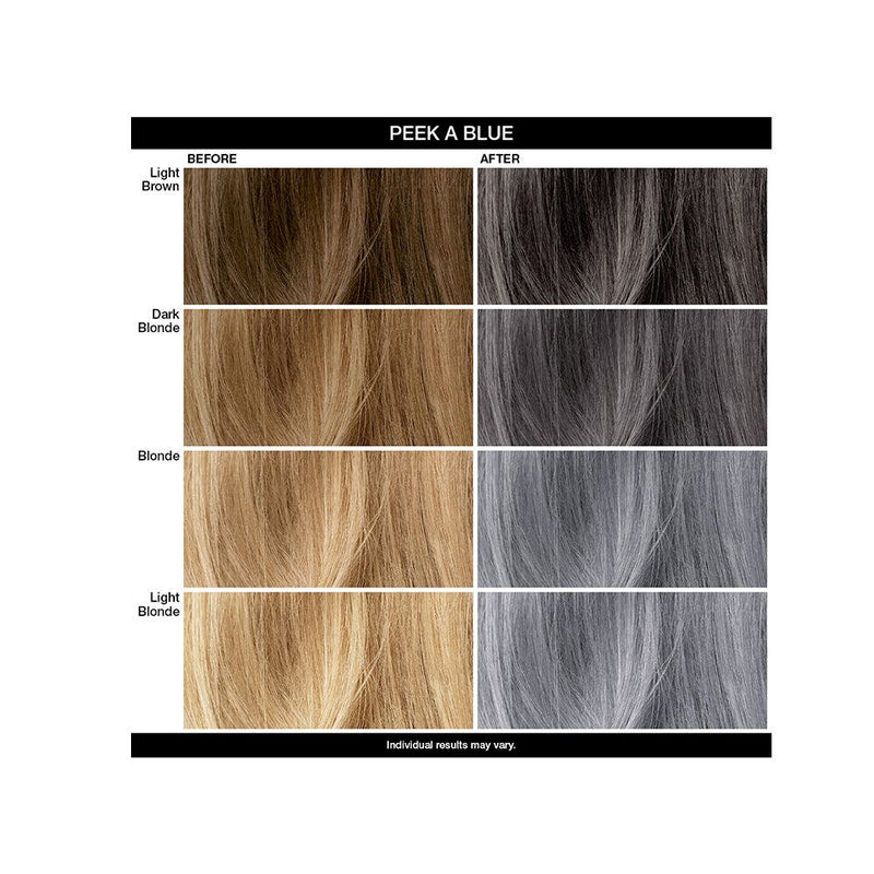 IGK Color Depositing Mask 180ml - Peek-a-Blue Steely Blue Gray