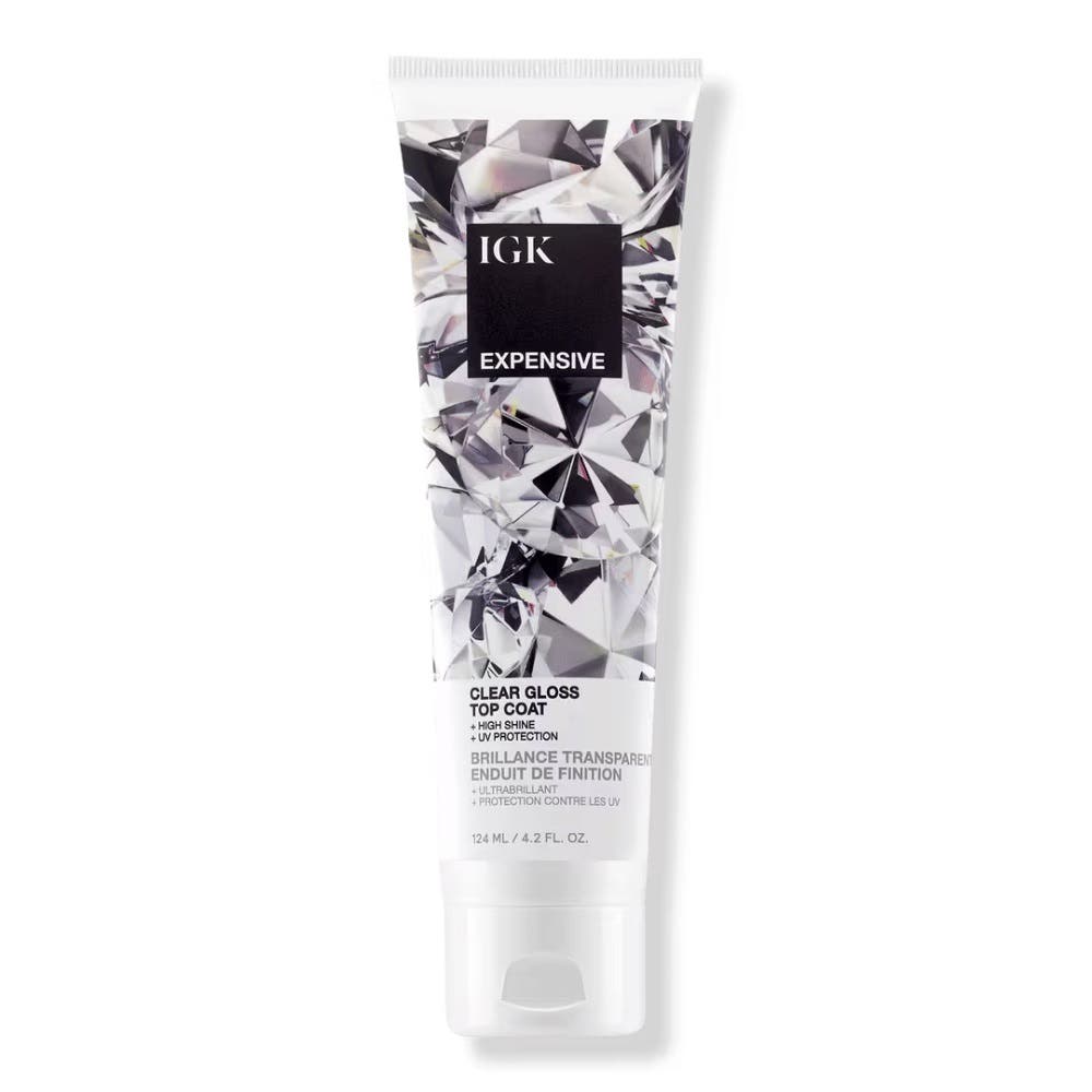 IGK EXPENSIVE Clear Gloss Top Coat 124ml