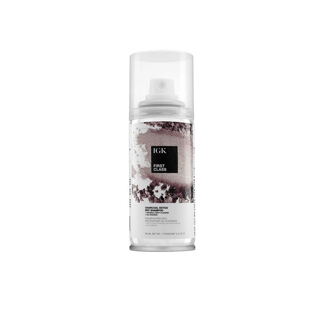IGK FIRST CLASS Charcoal Detox Dry Shampoo - Travel size 90ml