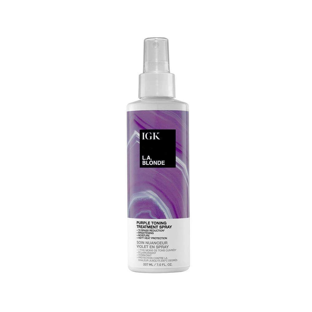 IGK L.A. BLONDE Purple Toning Treatment Spray 207ml