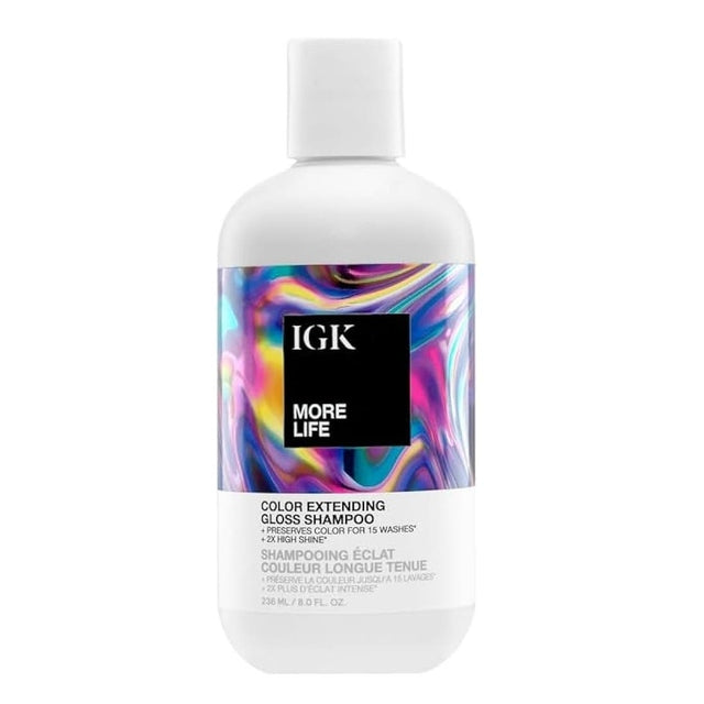 IGK MORE LIFE Color Extending Gloss Shampoo 236ml