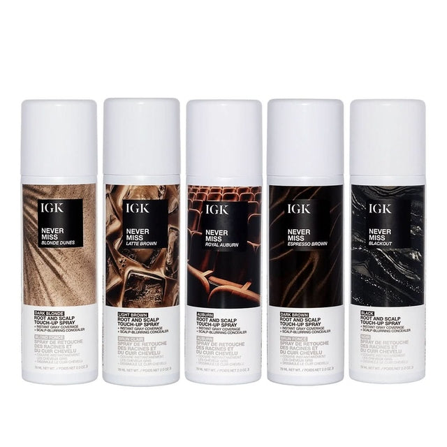 IGK NEVER MISS Root and Scalp Touch-Up Spray