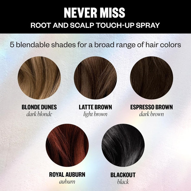 IGK NEVER MISS Root and Scalp Touch-Up Spray