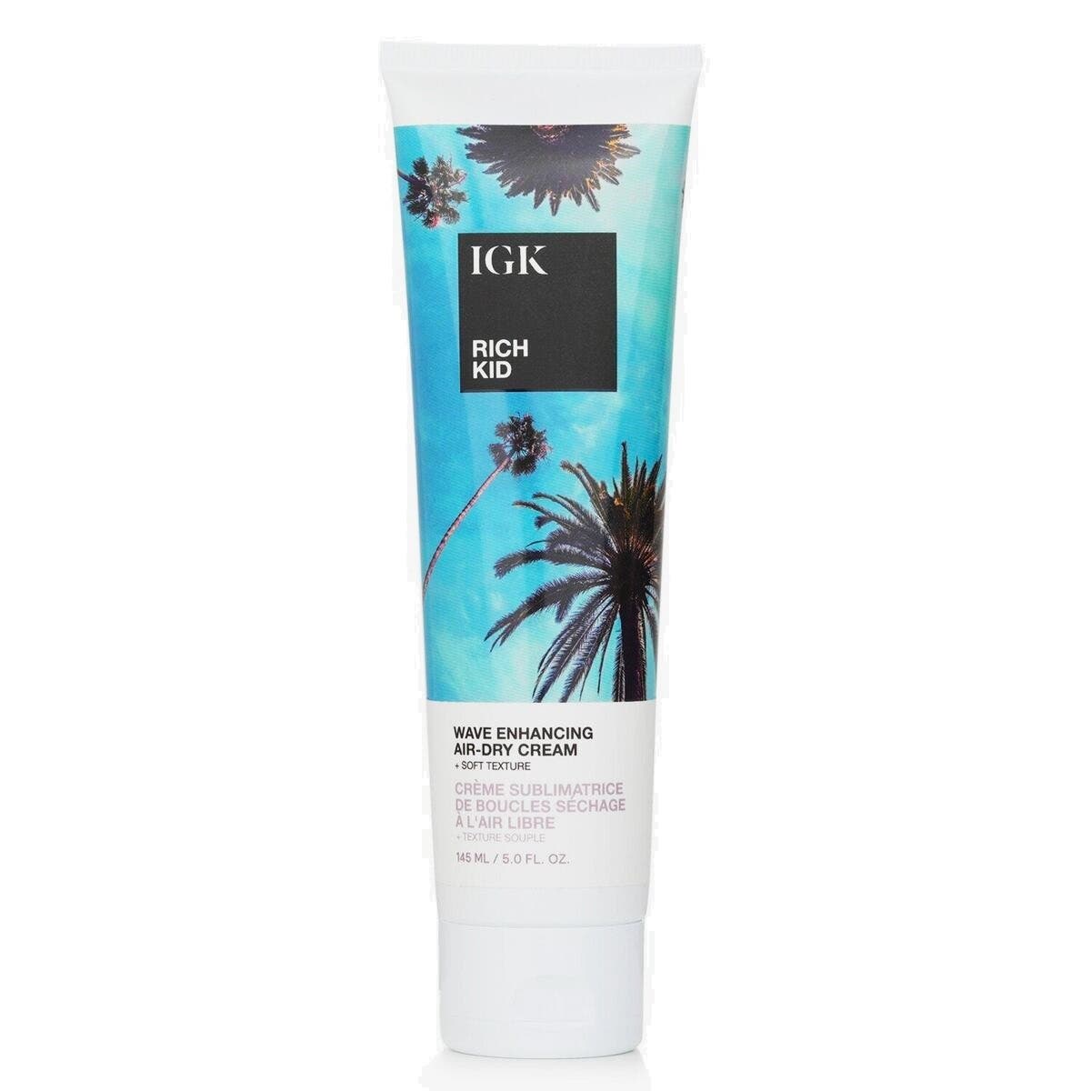 IGK RICH KID Wave Enhancing Air-Dry Creme 145ml, Coconut Oil Gel