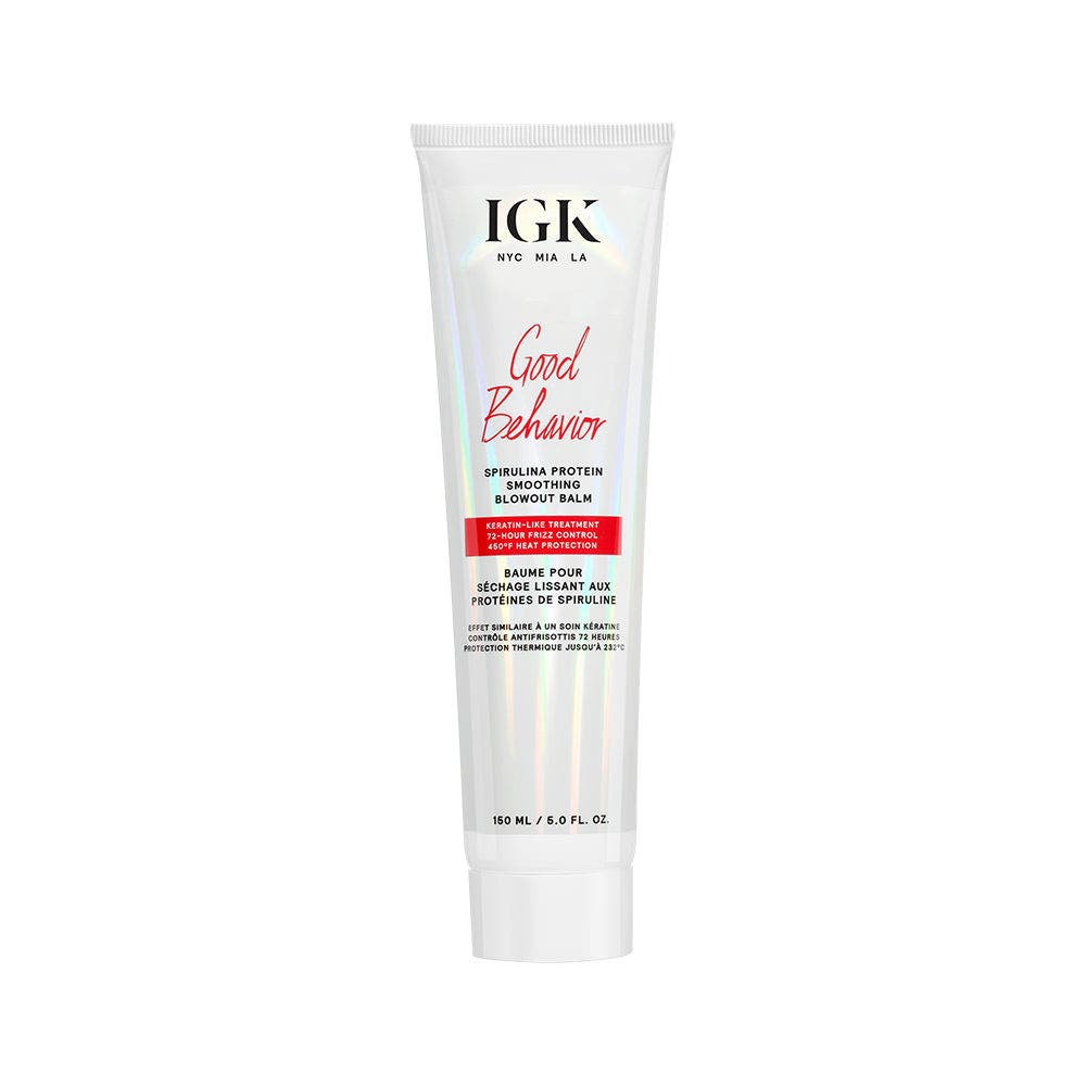 IGK GOOD BEHAVIOR Spirulina Protein Smoothing Blowout Balm 150ml