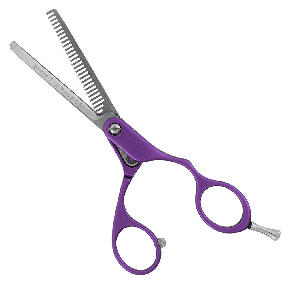 Iceman 5.5" Cool Purple Thinners - Hand Honed Blades 170796