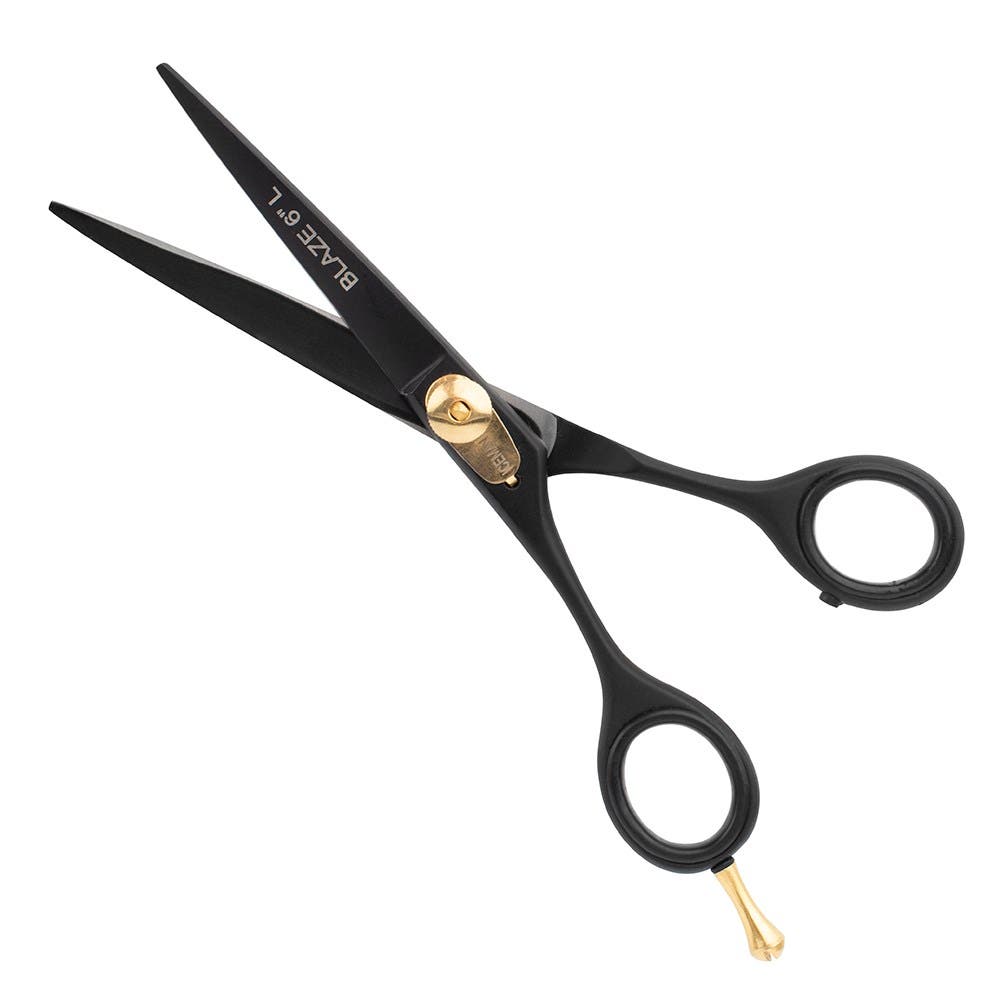Iceman Blaze 6 inch Black Hairdressing Scissors Left Handed 171820