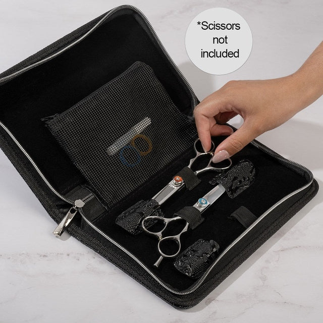 Iceman Hairdressing Scissors Pouch - Crocodile