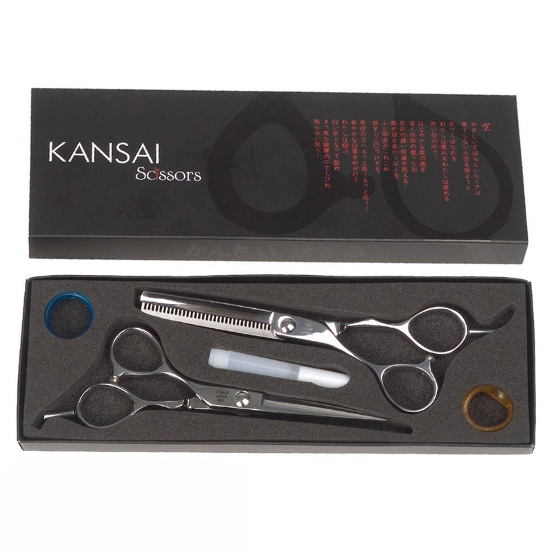 Iceman Kansai 5.5” Left Handed Scissor & Thinner Set