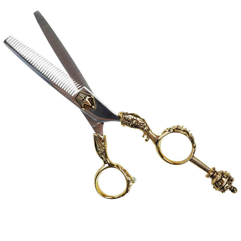 Iceman Medieval 5.5in Gold Thinning Scissors 171788
