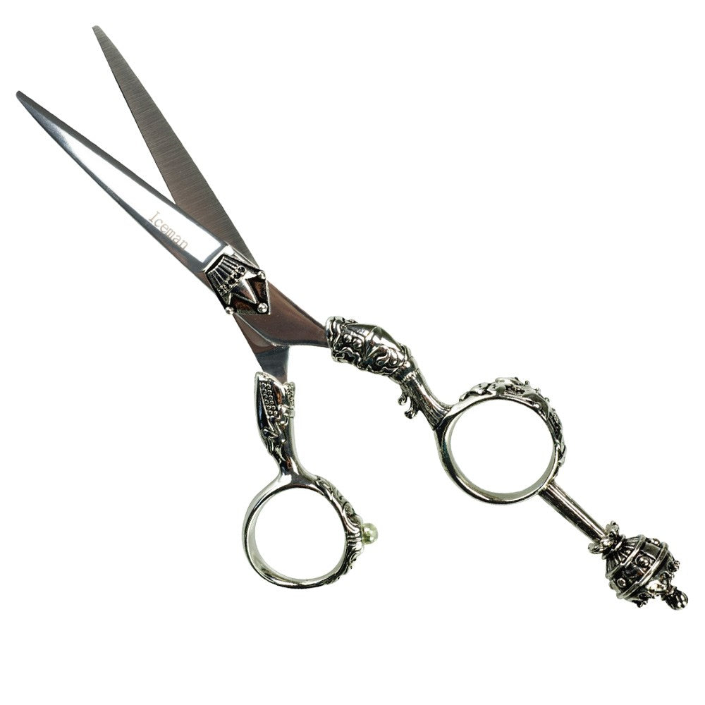 Iceman Medieval 5.5in Silver Hairdressing Scissors 171785